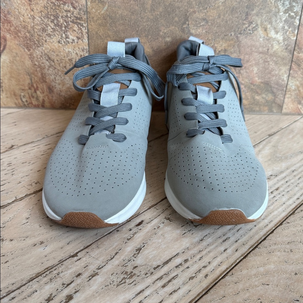 Steve Madden Sneakers P-Brixx Gray Lace Up Cushioned Insole Men Size 10.5 - Picture 3 of 12